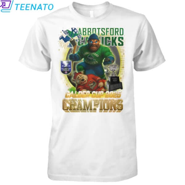 Abbotsford Canucks Champions Calder Cup 2025 Shirt
