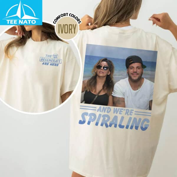 And We're Spiraling Graphic Shirt