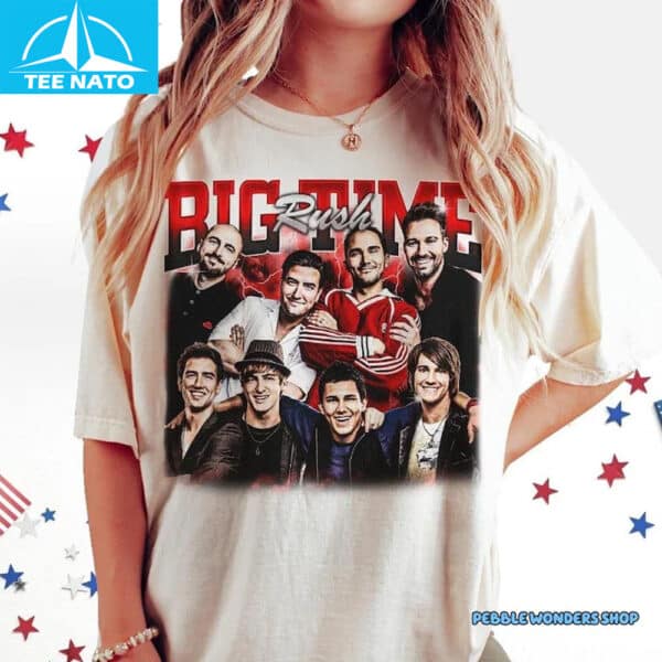 Big Time Rush In Real Life Tour 2025 Shirt