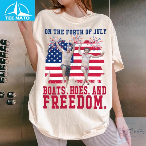 Boats Hoes Freedlom Shirt
