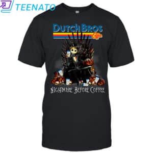 Dutch Bros Nightmare Before Coffee shirt