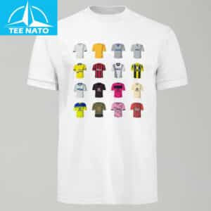 Everton History of Kits Tshirt