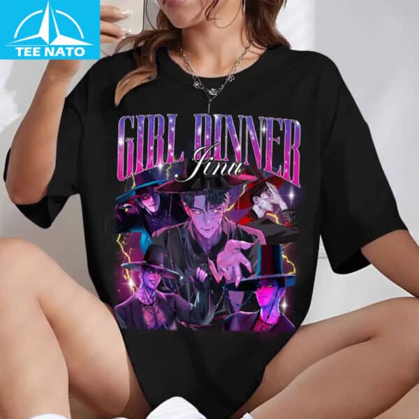 Girl Dinner Jinu Kpop Demon Hunters Tiger Shirt