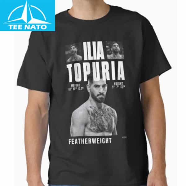 Ilia Topuria Featherweight Fighter Shirt