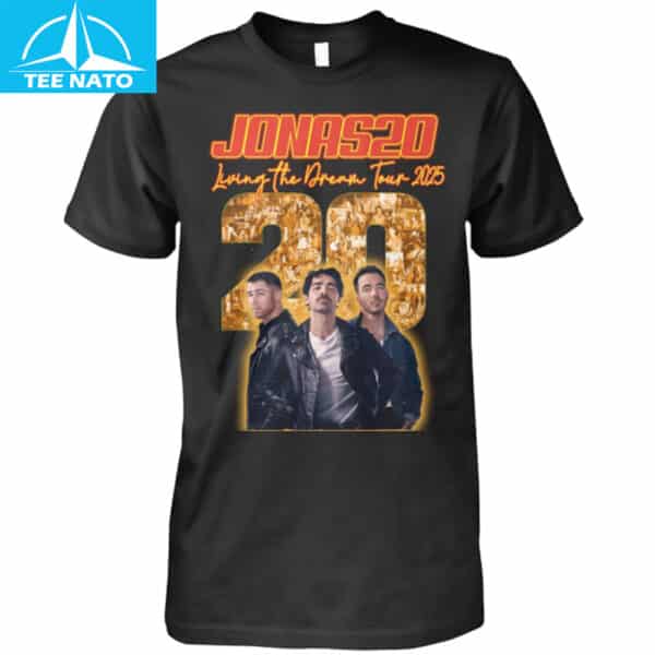 Jonas Brothers Living the Dream Tour 2025 Shirt
