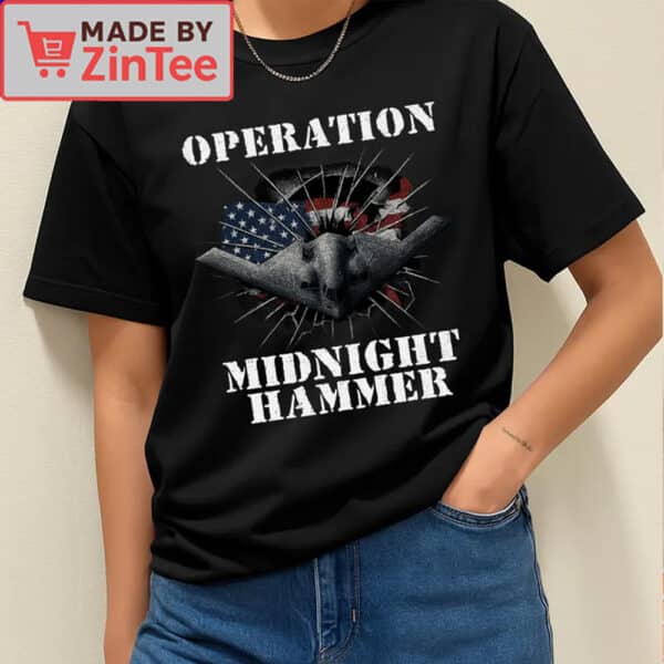 Operation Midnight Hammer B-2 Bomber Shirt