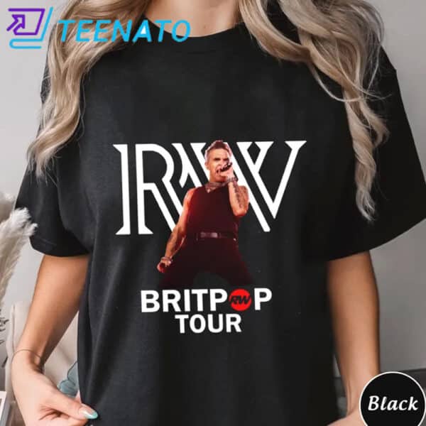 Robbie Williams Britpop Tour Shirt