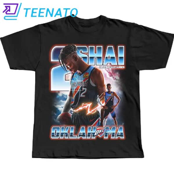 Shai Gilgeous-Alexander OKC Thunder Basketball Shirt