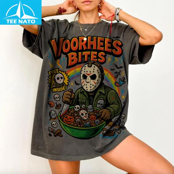 Vorhees Bites Funny Halloween Shirt