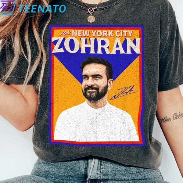 Zohran Mamdani For New York City Campaign Shirt